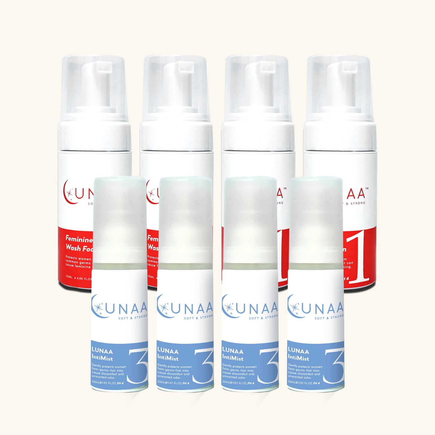 Feminine Wash Foam+ IntiMist 日常清新组合